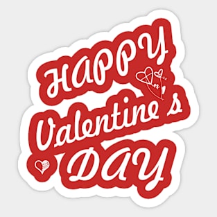 Happy Valentine's Day For All Sticker